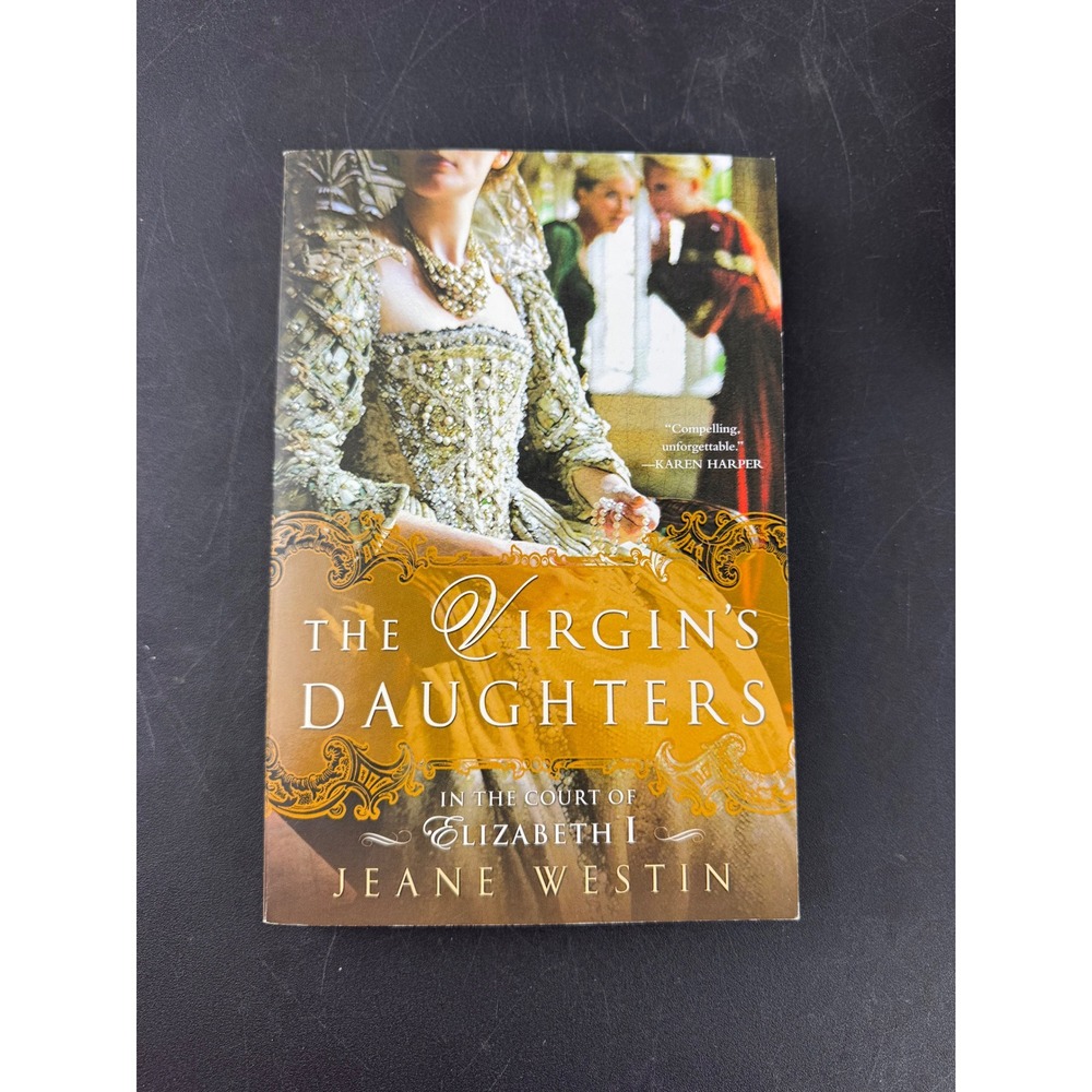 The Virgin's Daughters Jeane Westin Historical‎ Fiction Elizabeth I Paperback